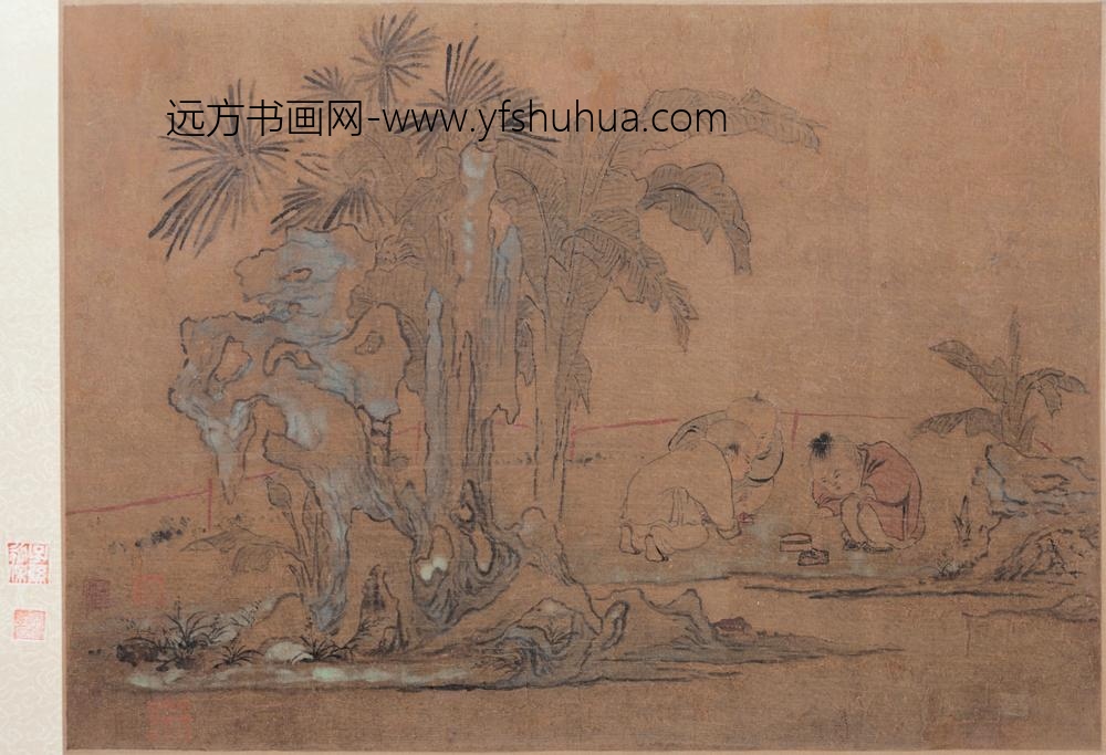 _清华嵒山水花鸟人物页