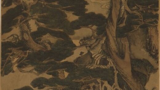 38 清梁廷枂松树图立轴.jpg