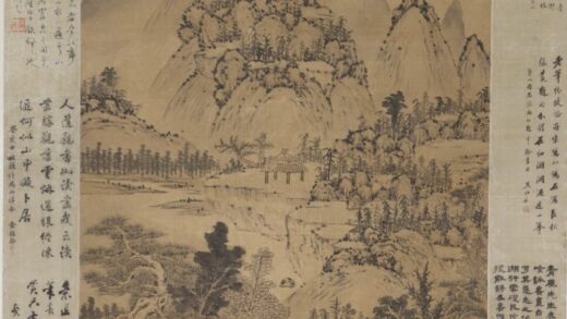 39 清梁蔼如夏日山居轴.jpg