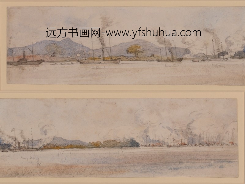 _珠江河道上的英国船