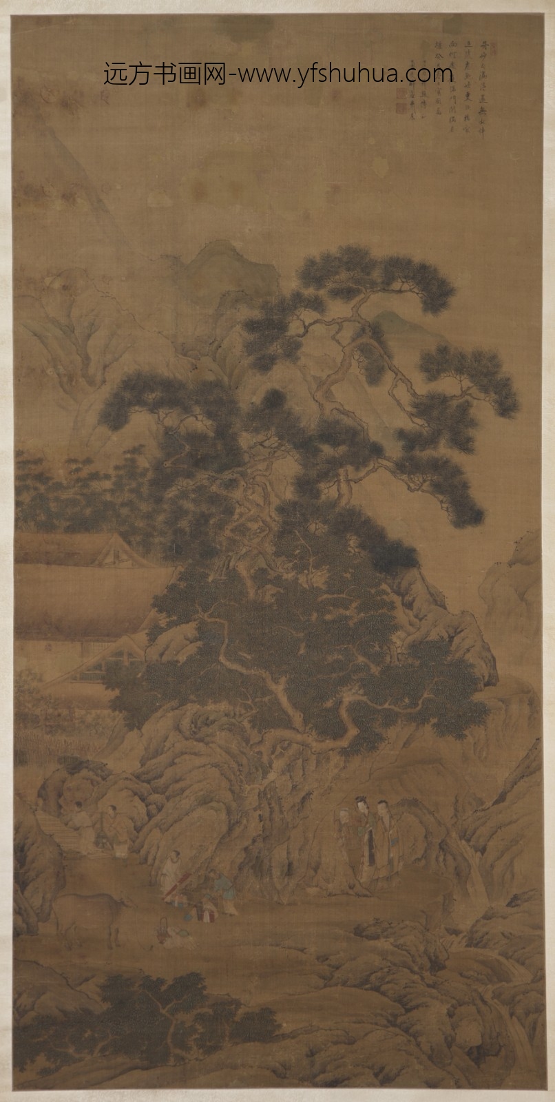 _肖晨葛洪移居图