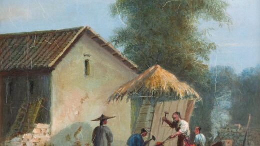 80 南昌作铁匠和山水.jpg