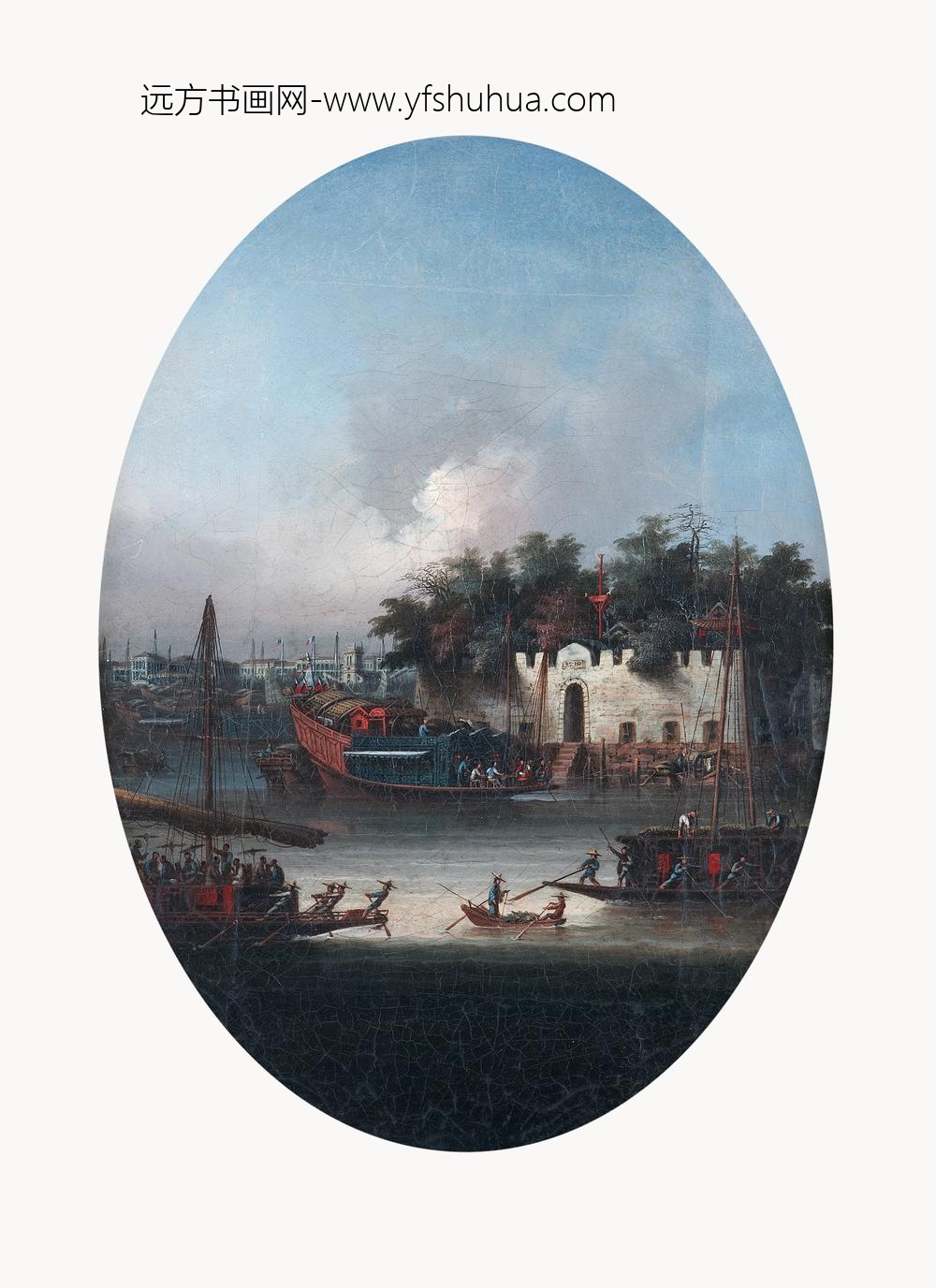 _煜呱画海珠炮台