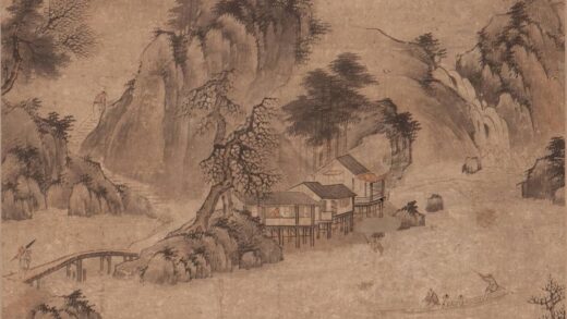 88 清黄璧清溪摆渡图轴.jpg