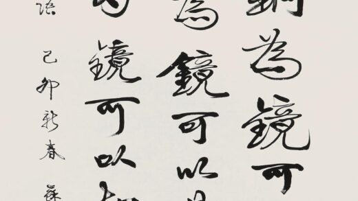 92 苏庚春行书唐太宗语镜片.jpg