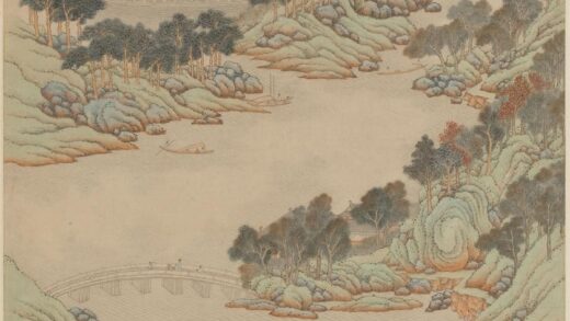 丁云鹏 桔柚梧桐图轴.jpg