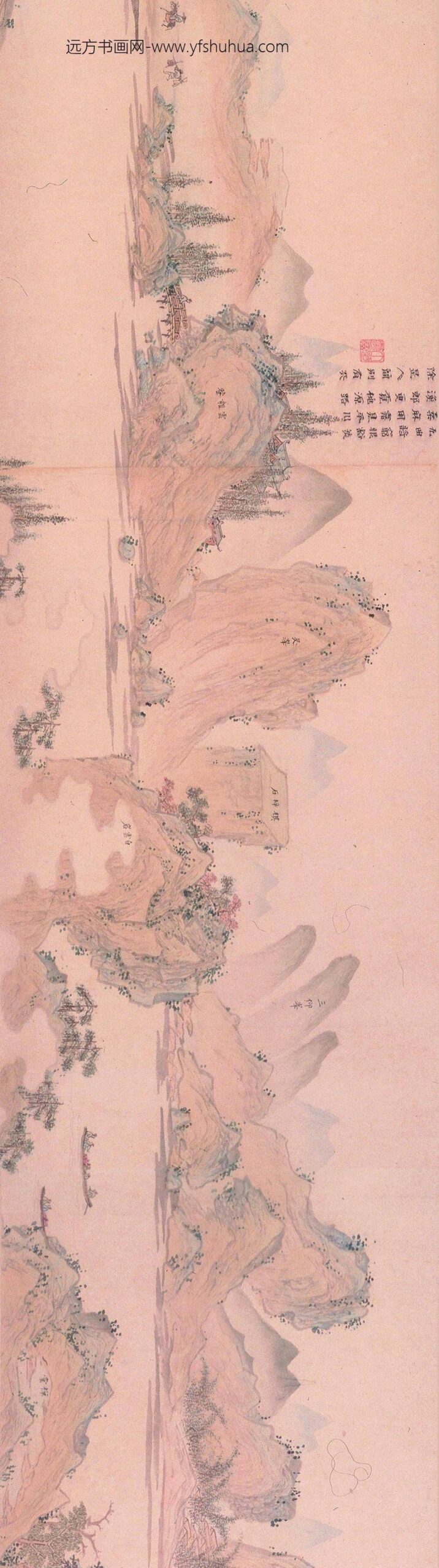 丁云鹏_武夷九曲图卷_