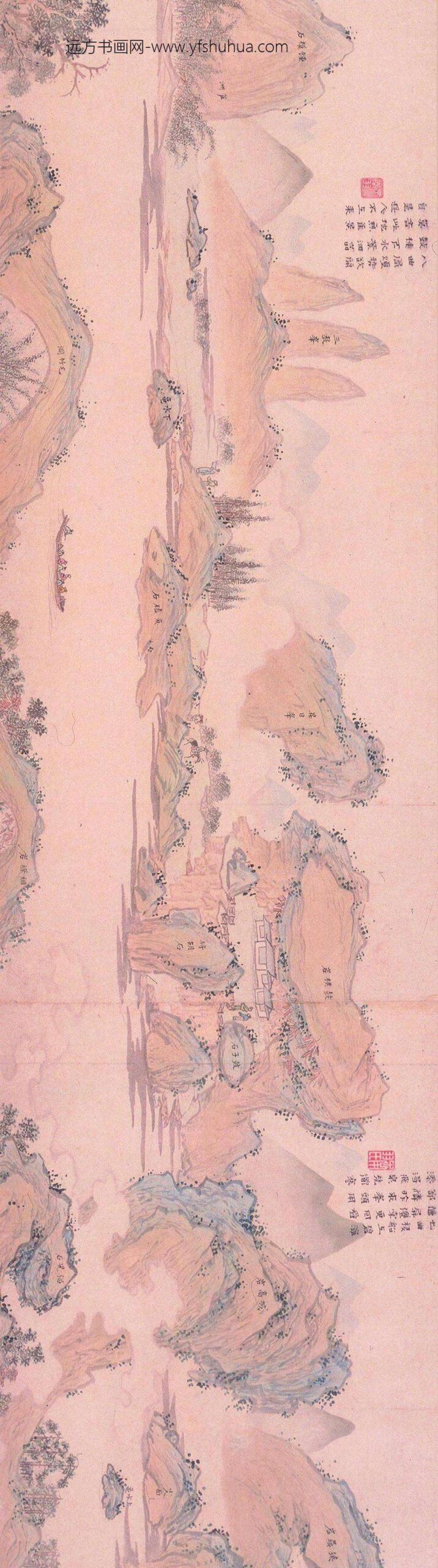 丁云鹏_武夷九曲图卷_