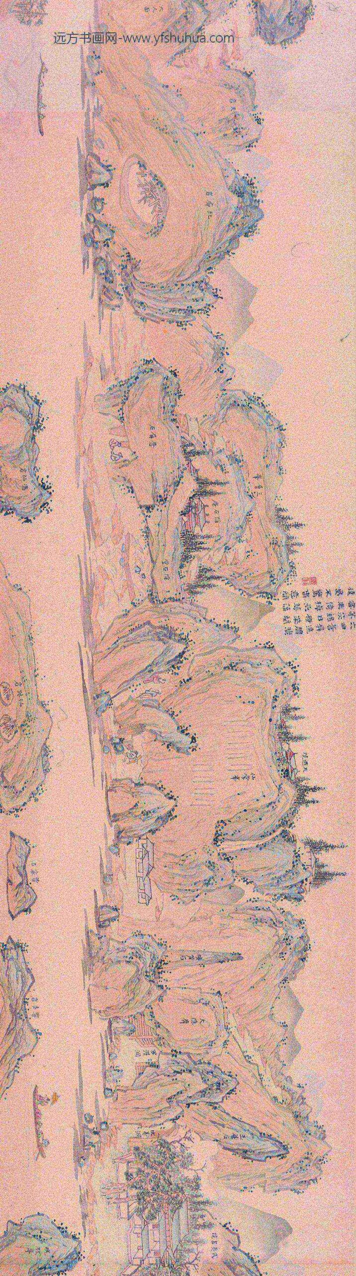 丁云鹏_武夷九曲图卷_