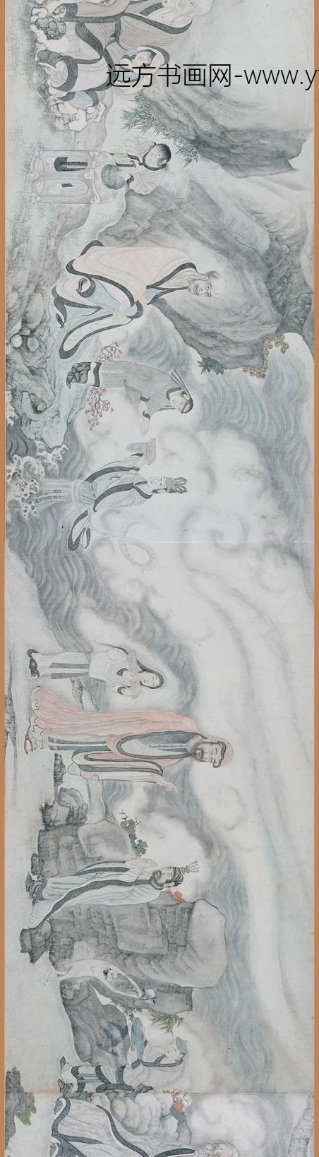 丁云鹏_罗汉图卷_