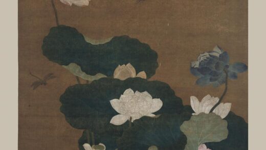 丁克揆 莲花图轴.jpg