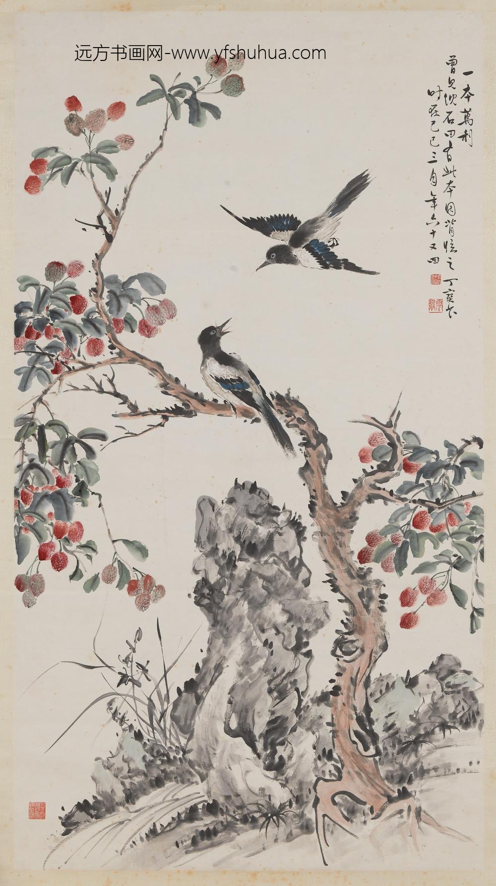 丁宝书_一本万利图轴