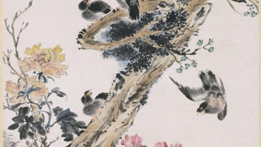 丁宝书 百龄富贵图轴.jpg