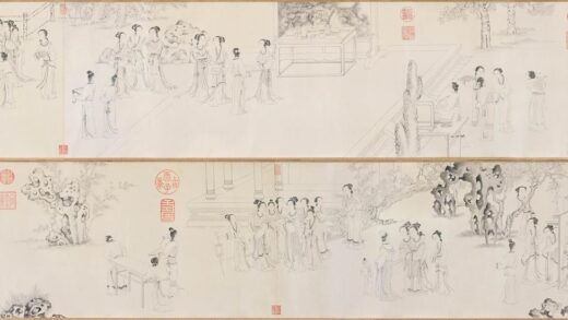 丁观鹏 乞巧图卷.jpg