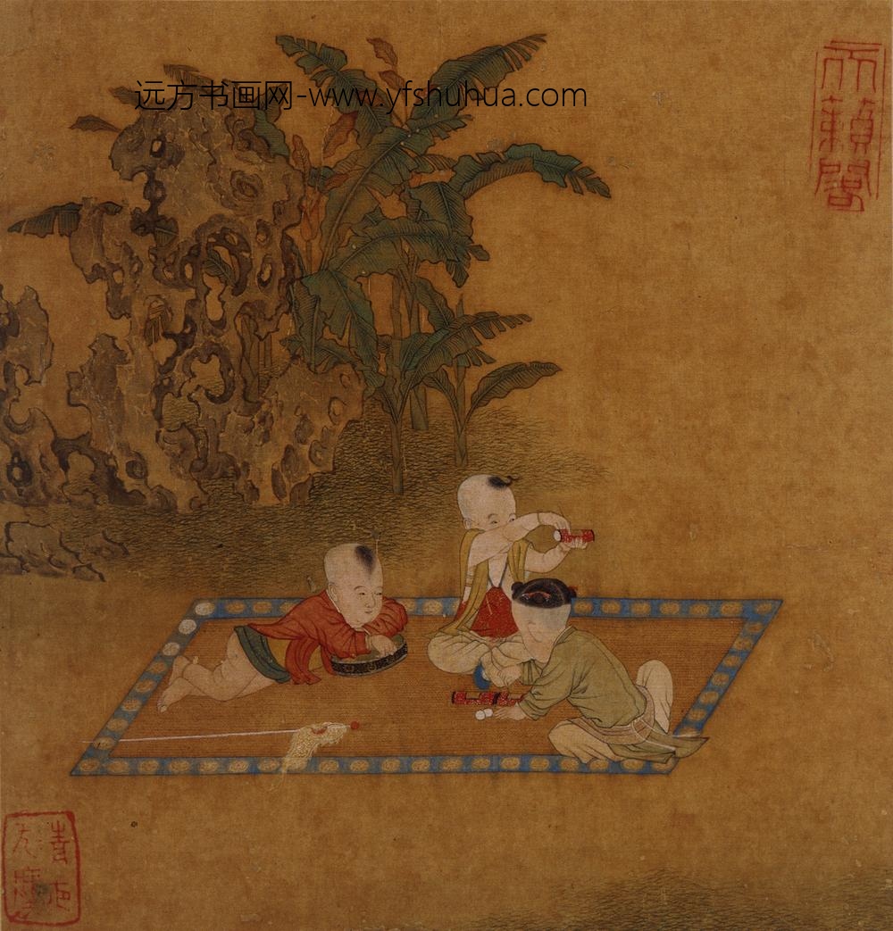 仇英_临宋人画册_