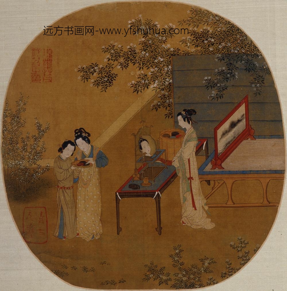 仇英_临宋人画册_