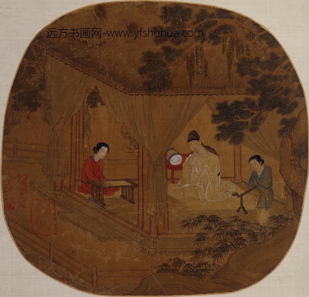 仇英_临宋人画册_