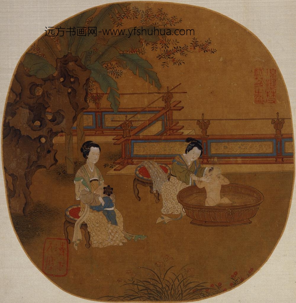 仇英_临宋人画册_