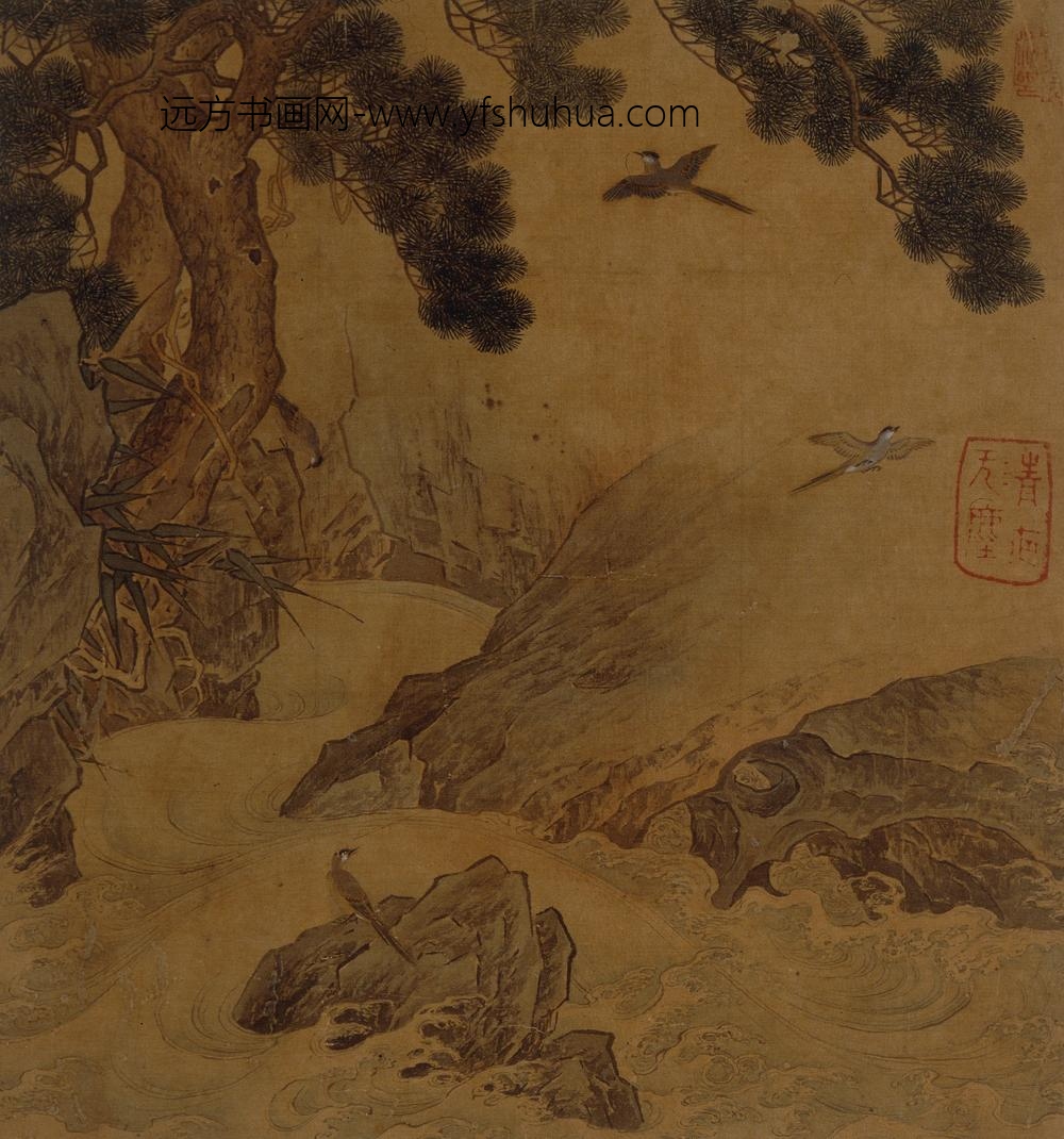 仇英_临宋人画册_