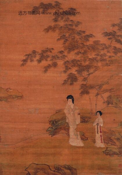 仇英 修竹仕女图轴.jpg