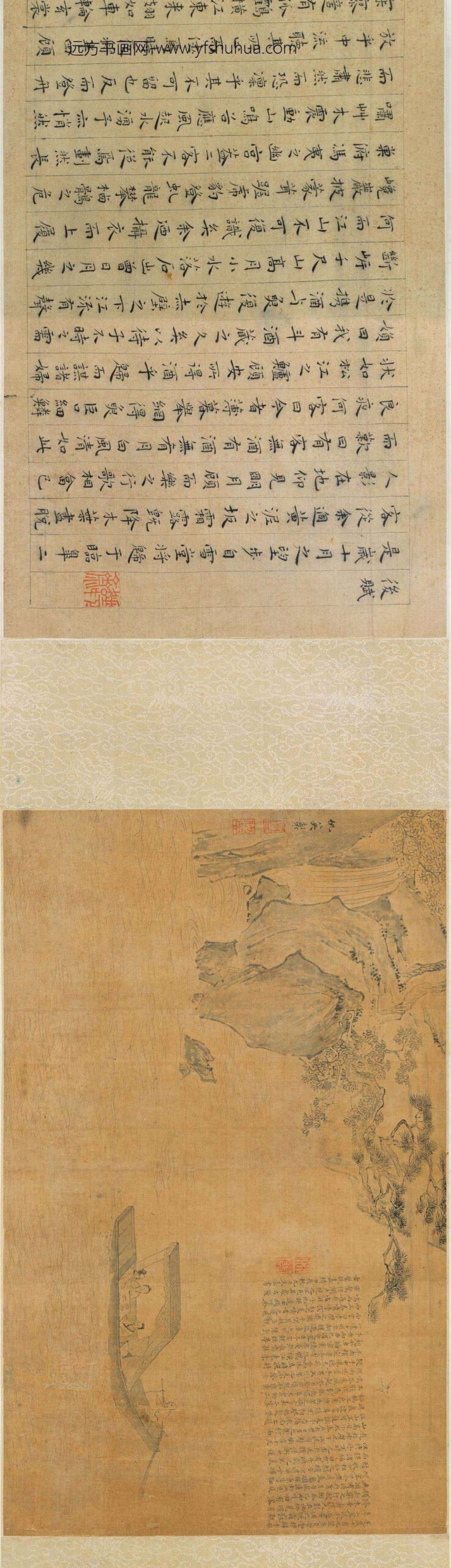 仇英_后赤壁图卷_