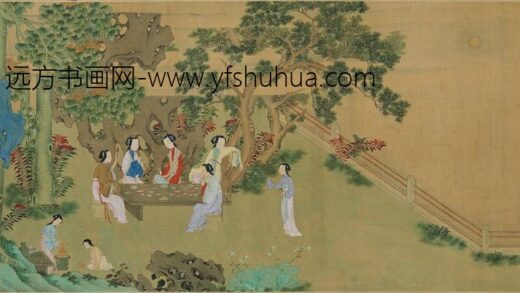 仇英 吹箫图卷.jpg