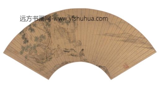 仇英 山水花鸟人物扇页册.jpg