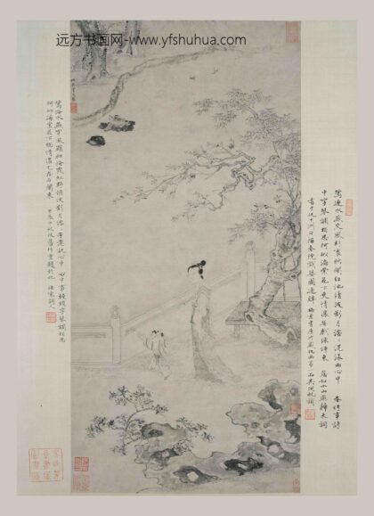 仇英 鸳鸯仕女图轴.jpg