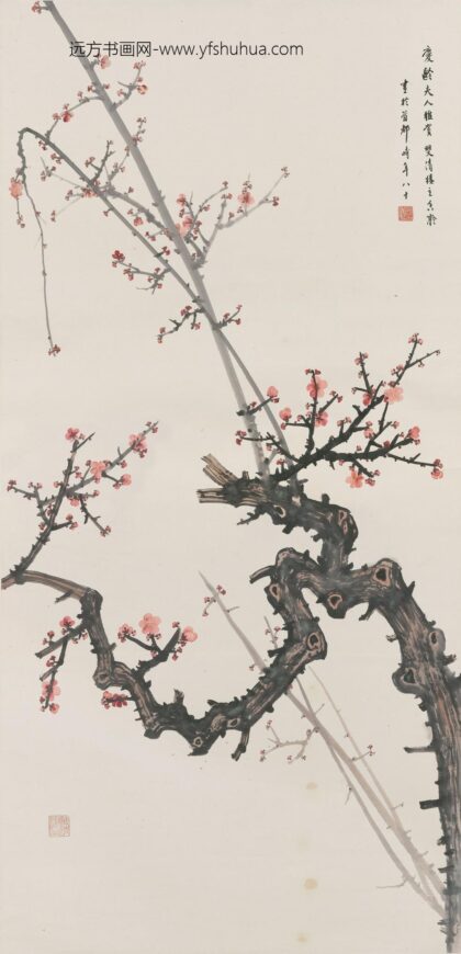 何香凝 梅花轴.jpg