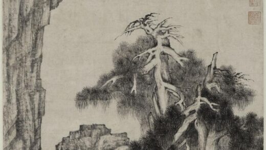 侯懋功 仿惠崇山水轴.jpg