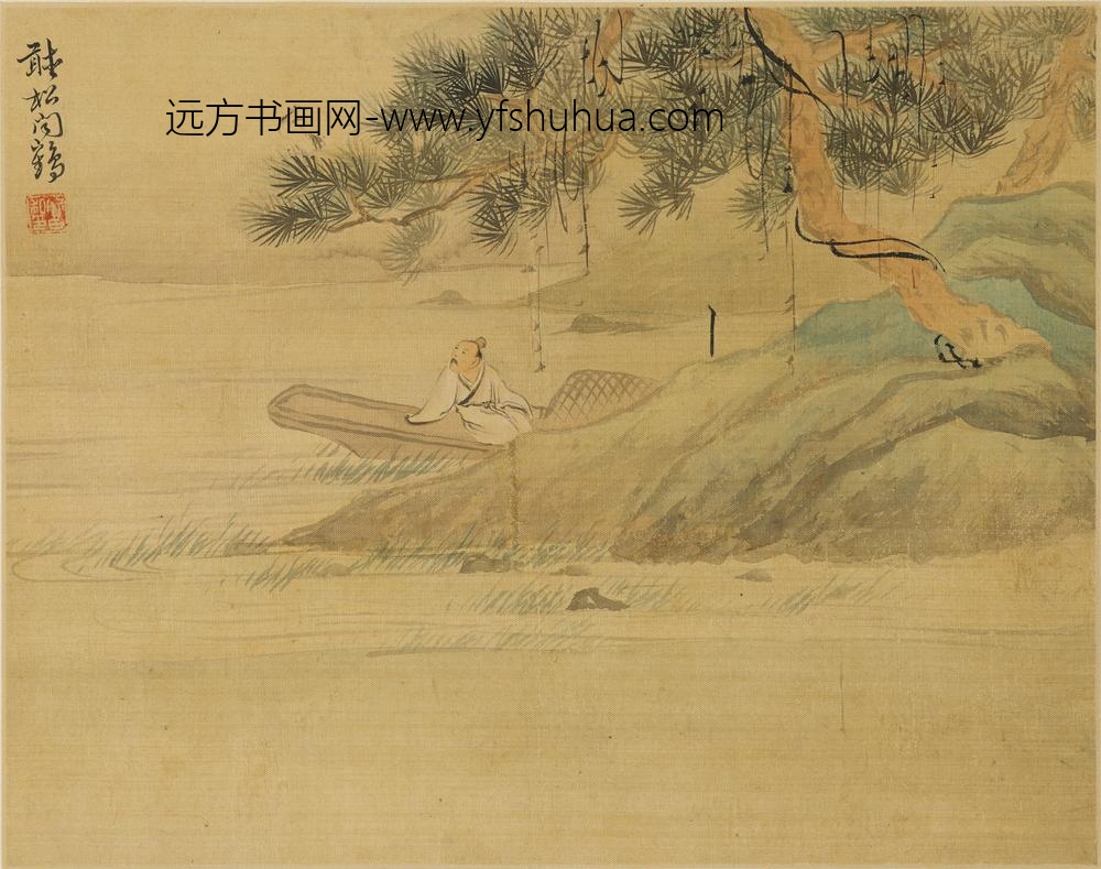 倪田_山水人物册