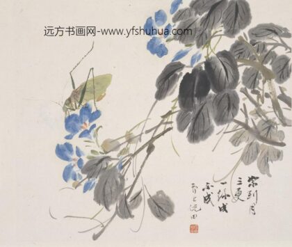 倪田 花卉草虫册（12开）.jpg