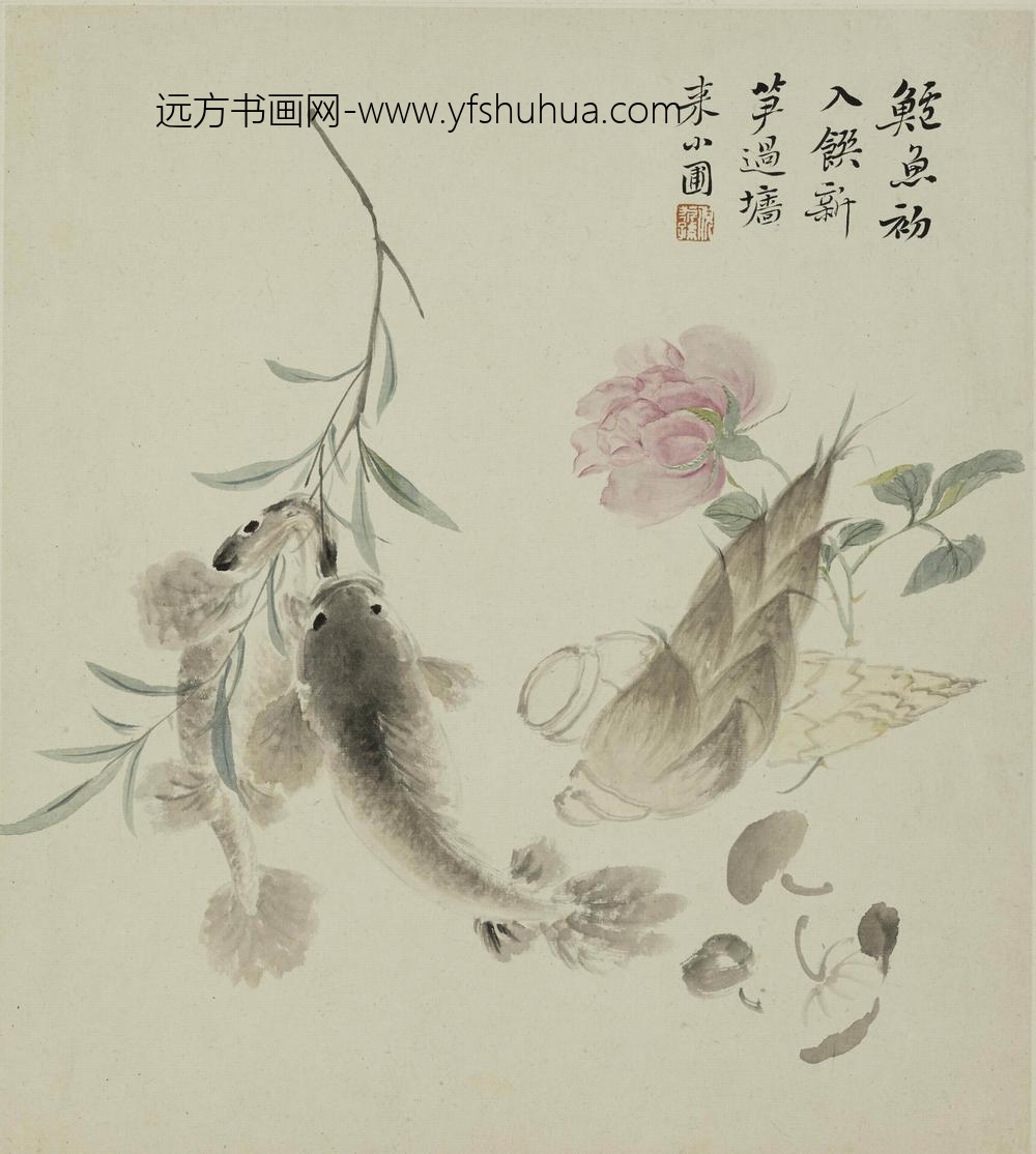 倪耘_鲈鱼新笋图页