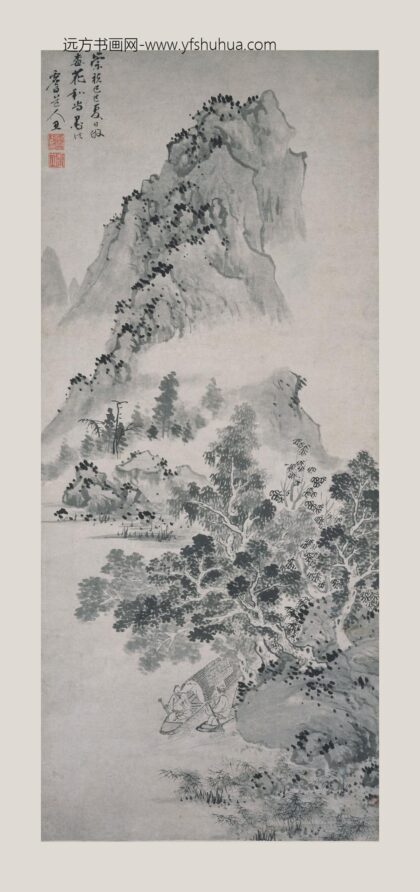 关思 墨笔山水轴.jpg