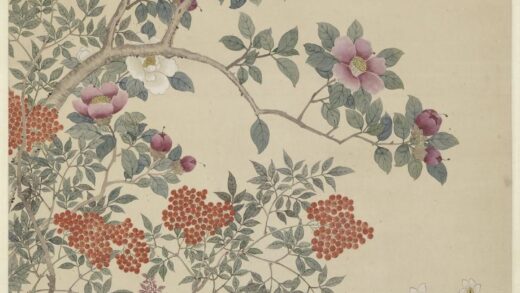 关槐 山茶图轴.jpg