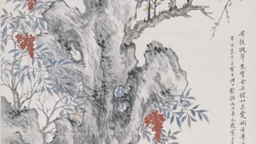 冯超然（冯迥） 岁寒三友图轴.jpg