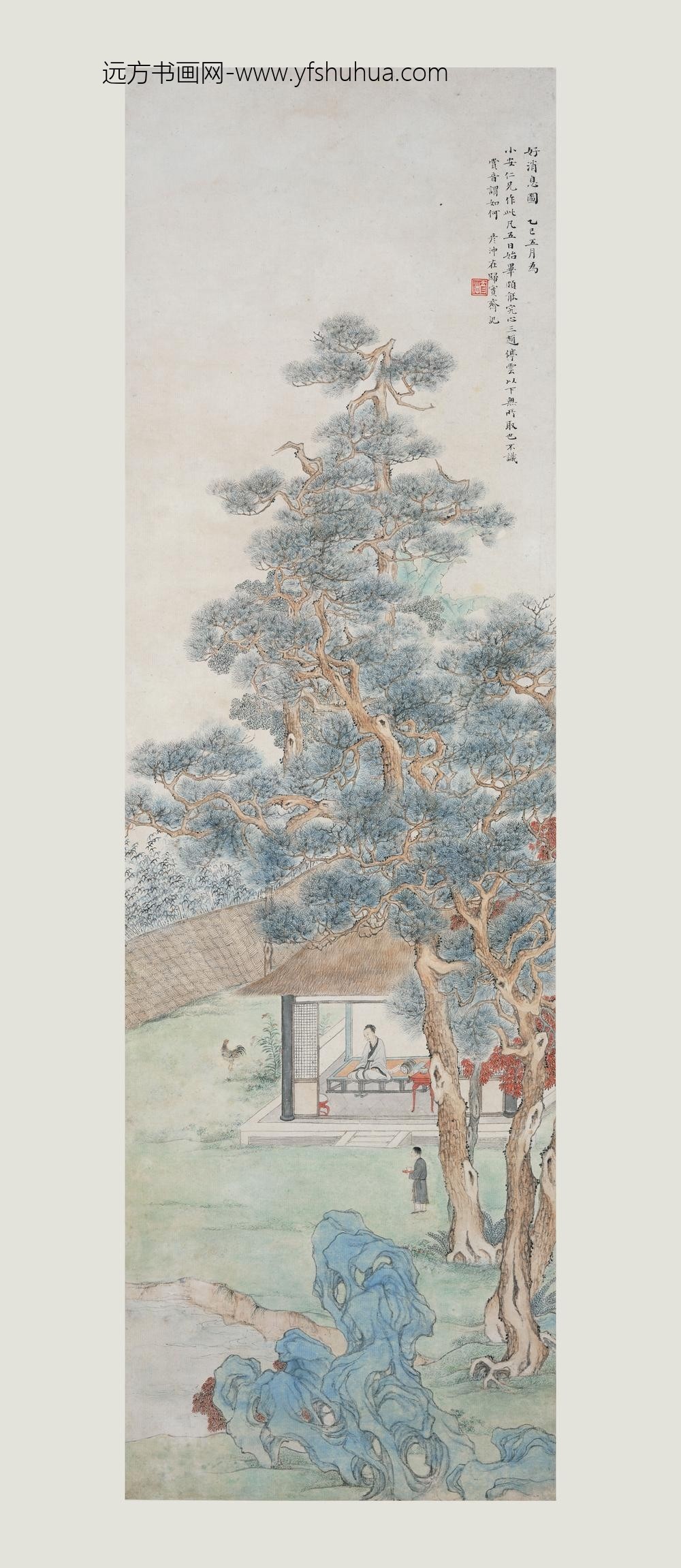 刘彦冲_好消息图轴