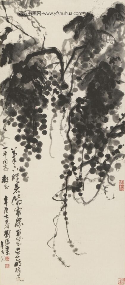 刘海粟 葡萄图轴.jpg