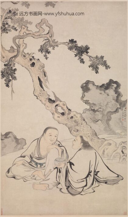 华冠 寒山拾的图轴.jpg