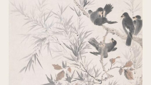 华喦（华岩 六鹆图轴.jpg