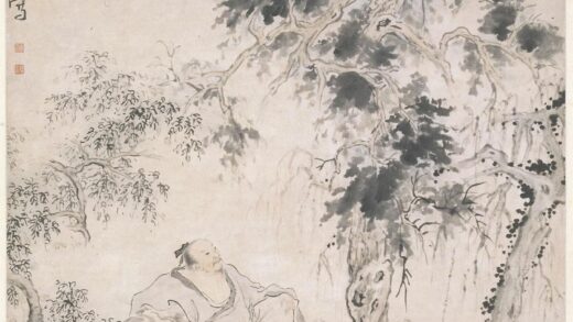 华喦（华岩 刘讦山游图轴.jpg