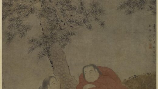 华喦（华岩 寒山拾得图轴.jpg