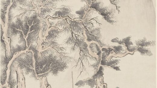 华喦（华岩 树荫坐谈图轴.jpg