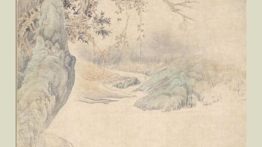 华喦（华岩 秋浦并辔图轴.jpg