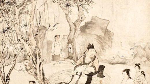 华喦（华岩 金谷园图轴.jpg