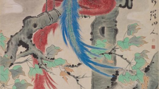 华喦（华岩 鸾凤和鸣图轴.jpg