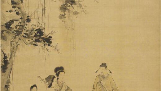 华喦（华岩华嵒 东山携妓图轴.jpg