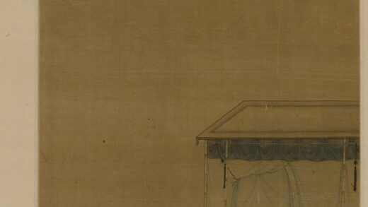 华胥 甄妃晚妆图轴.jpg