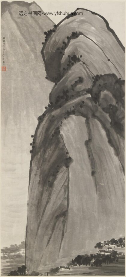 吕凤子 山水图轴.jpg