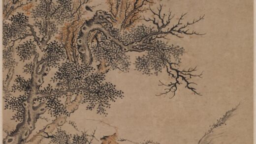 吕学 初平叱石图轴.jpg